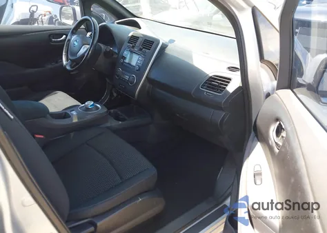 2013 Nissan Leaf S z USA, uszkodzony, nr VIN 1N4AZ0CP4DC400088